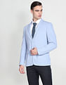 Arrow Zero Calorie Slim Fit Heathered Knit Blazer