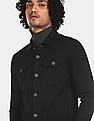 Flying Machine Spread Collar Denim Jacket