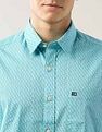Arrow Sport Floral Printed Printed Slim Fit Shirt