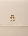 Tommy Hilfiger Solid Beige PU Bag
