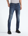 Flying Machine Slash Slim Tapered Mid Rise Jeans