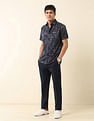 U.S. Polo Assn. Floral Printed Tailored Fit Shirt