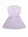 U.S. Polo Assn. Kids Girls Cinched Waist Polo Dress
