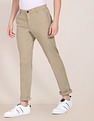 U.S. Polo Assn. Denver Slim Fit Solid Casual Trousers