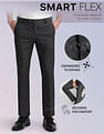 Arrow AutoFlex Slim Fit Mid Rise Trousers