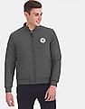 U.S. Polo Assn. Denim Co. Olive And Charcoal Reversible Bomber Jacket