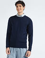 Calvin Klein Crew Neck Wool Sweater