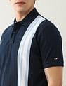 Arrow Sport Vertical Striped Regular Fit Polo Shirt