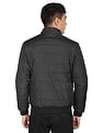Flying Machine High Neck Solid Quilted Jacket