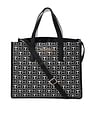 Tommy Hilfiger Square Monogram Jocelyn Shopper Bag