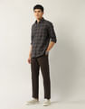Arrow Sport Tartan Checked Twill Shirt