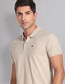 AD by Arvind Wrinkle Resistant Quick Dry Smart Polo Shirt