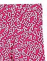 U.S. Polo Assn. Kids Elasticized Waist Brand Print Leggings