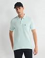 Arrow Sports Self Stripe Cotton Polo Shirt