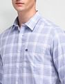 Arrow Sport Midscale Checked Manhattan Slim Fit Shirt