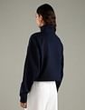 Tommy Hilfiger Regular Fit Cotton Half-Zip Sweatshirt