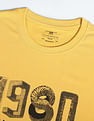 Flying Machine Pure Cotton Brand Print T-Shirt