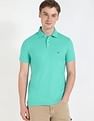 Tommy Hilfiger Solid Slim-Fit Cotton Polo Shirt