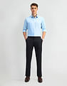 Arrow Mid Rise Dobby Trousers