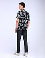 Flying Machine Slash Slim Tapered Fit Jeans