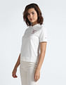Tommy Hilfiger Crest Sequin Polo Shirt