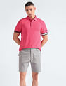 Tommy Hilfiger Flag Cuff Slim Polo Shirt