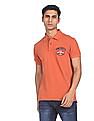 U.S. Polo Assn. Denim Co. Short Sleeve Solid Polo Shirt