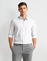 Arrow Manhattan Slim Fit Dobby All-Over Shirt