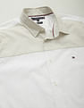 Tommy Hilfiger Colour Block Cotton Shirt