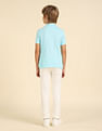 U.S. Polo Assn. Kids Boys Graphic Printed Pure Cotton Polo Shirt