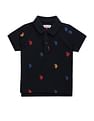 U.S. Polo Assn. Kids Boys Brand Print Cotton Polo Shirt