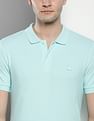 Calvin Klein Embroidered Badge Slim Fit Polo Shirt