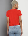 Calvin Klein Outlined Stacked Logo Baby T-Shirt