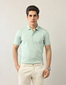 Arrow Textured Regular Fit Polo Shirt