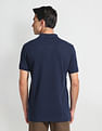 Arrow Sports Colour Block Cotton Polo Shirt