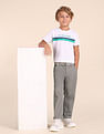 U.S. Polo Assn. Kids Boys Pure Cotton Slim Fit Trousers