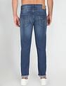 Flying Machine Mid Rise Slash Slim Tapered Fit Jeans