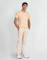 Arrow Sports Low Rise Flat Front Trousers