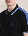 U.S. Polo Assn. Colour Blocked Slim Fit Polo Shirt