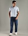 Tommy Hilfiger Solid Regular Fit Cotton Polo T-Shirt