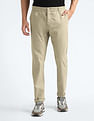 Flying Machine Slash Slim Tapered Fit Solid Chinos
