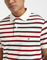 Tommy Hilfiger Striped Regular-Fit Cotton Polo Shirt