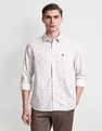 Arrow Sport Point Collar Floral Print Shirt