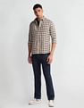 Arrow Sport Tartan Check Slim Fit Shirt