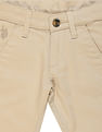U.S. Polo Assn. Kids Boys Cotton Stretch Solid Trousers