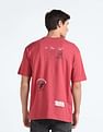 Flying Machine Graphic Print Oversized T-Shirt