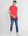 Flying Machine Slash Slim Tapered Fit Mid Rise Jeans