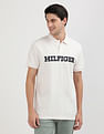 Tommy Hilfiger Monotype Applique Organic Cotton Polo Shirt