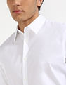 Calvin Klein Solid Stretch Slim Fit Shirt