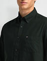 Arrow Sport Vertical Striped Cotton Shirt